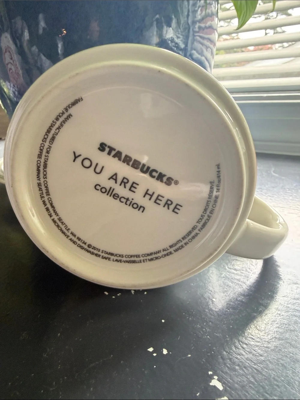 Starbucks Tennessee White Green Orange Brown Landmark Mug